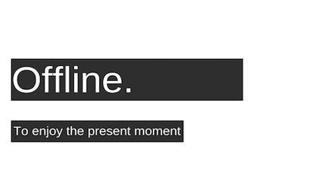 Offline.